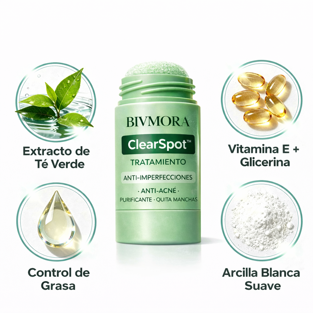 ClearSpot™ Equilibra, Limpia y Refina la Textura de tu Piel.